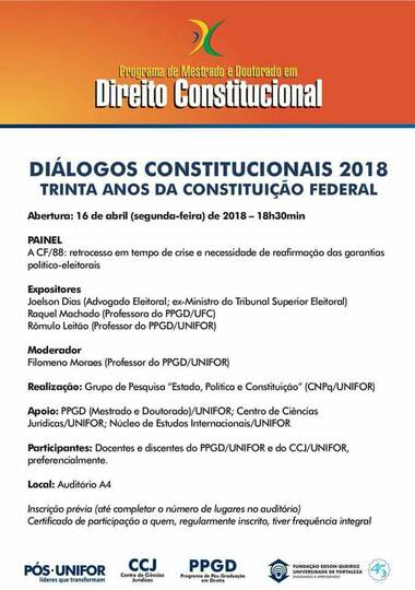 Seminário Diálogos Constitucionais